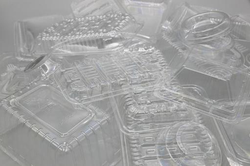 透明トレイ 透明トレー,トレイ,透明の写真素材