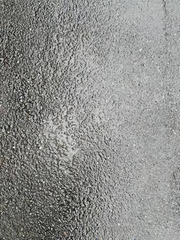 雨の日のアスファルト アスファルト,道路,道の写真素材