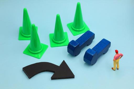 トラックドライバーの人手不足 イメージ トラックドライバーの人手不足 イメージ 人手不足,人材不足,人材確保の写真素材