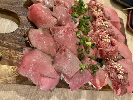 Meat sushi, JPG Meat sushi, JPG
