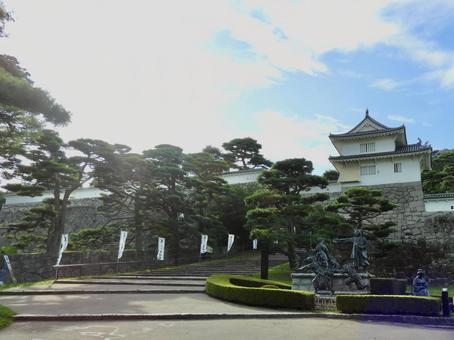 霞ヶ城公園入口2 二本松城,二本松市,城郭の写真素材