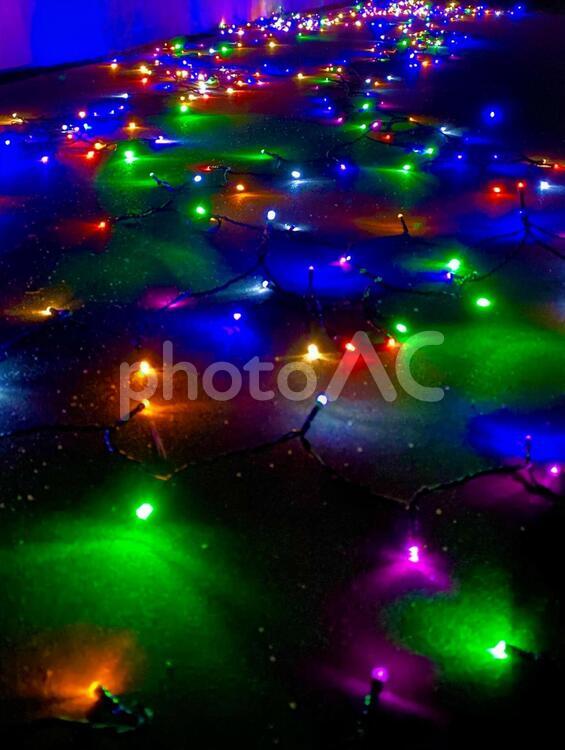 イルミネーション　LED　クリスマス　 イルミネーション,led,クリスマスの写真素材