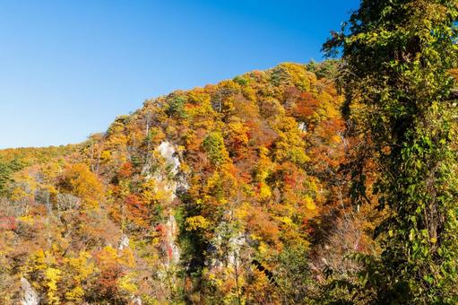 鳴子峡の秋-Vol.4⑹ 渓谷,峡谷,鳴子峡の写真素材