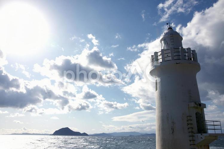 伊良湖灯台8（田原市） 灯台,伊良湖,田原市の写真素材