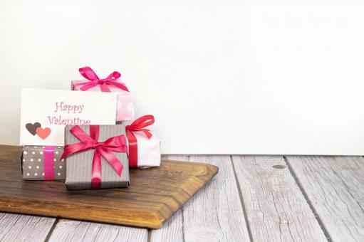 バレンタインデザイン　 バレンタイン,チョコレート,プレゼントの写真素材