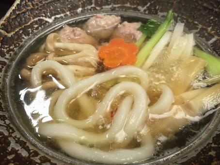 鍋焼きうどん 鍋焼きうどん 鍋焼きうどん,食事,熱いの写真素材