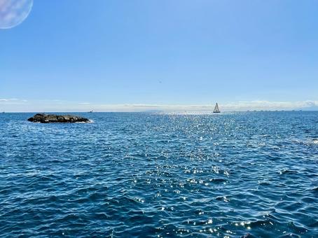 海と空 海と空 海,空,波の写真素材