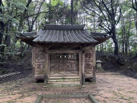 山口県光市正義霊社　清水宗治・親知神霊 山口県,光市,幕末の写真素材