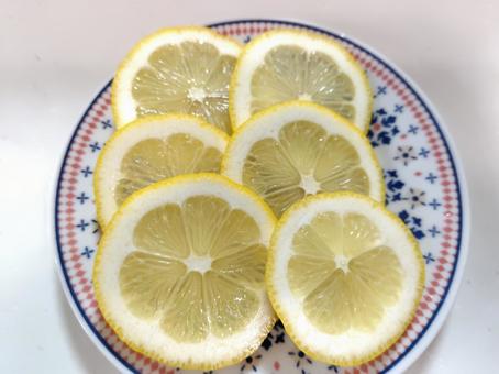 レモンスライスの写真