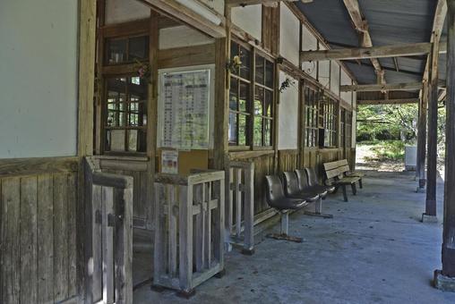 Rural Station: Chiwa Station on the Inbi Line, JPG