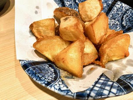 北海道キタアカリのフライドポテト フライドポテト,ポテトフライ,キタアカリの写真素材