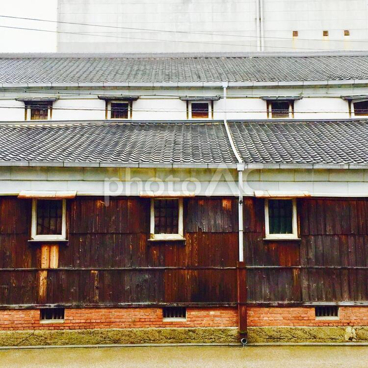 伏見酒蔵 京都,伏見,酒蔵の写真素材