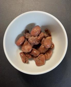 R7.10.14　甘くない金時豆煮 金時豆煮,甘くない金時豆煮,煮豆の写真素材