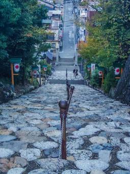 【愛媛県】松山市・伊佐爾波神社 伊佐爾波神社,道後温泉,松山市の写真素材