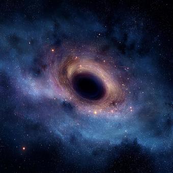 光を吸い込む宇宙の深淵 光を吸い込む宇宙の深淵の写真