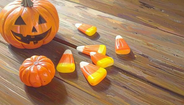 ハロウィン キャンディコーン ハロウィン キャンディコーンの写真