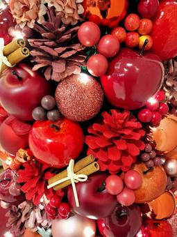 赤のクリスマス背景 クリスマス,ツリー,クリスマスツリーの写真素材