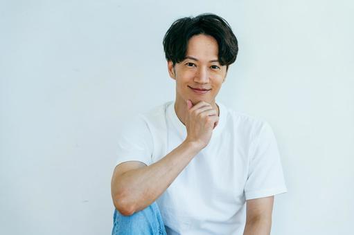 男性のポートレート 男性のポートレート 美容,メンズビューティー,メンズエステの写真素材