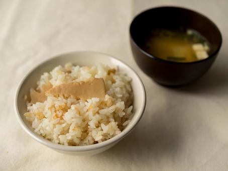 タケノコご飯 炊き込みごはん タケノコご飯 炊き込みごはんの写真