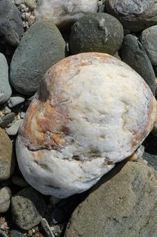 A head-shaped stone I found on the beach, JPG