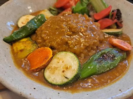 Photo, curry, summer vegetables, summer vegetable curry, 