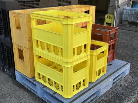 一升瓶ケースの写真