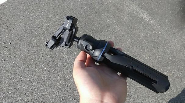 スマホ用三脚 三脚,機材,撮影機材の写真素材