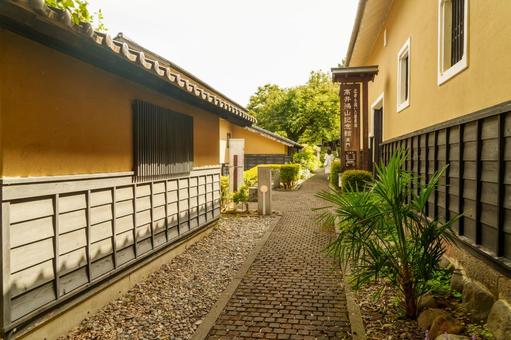 栗の小径 栗の小径 栗の小径,高井鴻山記念館,小布施町の写真素材