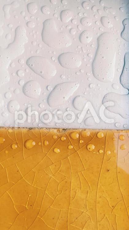 模様のような水滴 水滴,しずく,雨の日の写真素材