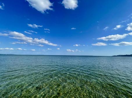夏 海 風景 夏 海 風景の写真