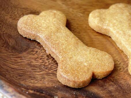 骨型クッキー　アップ クッキー,骨,型の写真素材