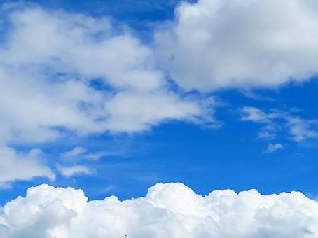 青空に沸き立つ雲 青空に沸き立つ雲 青空,雲,晴天の写真素材