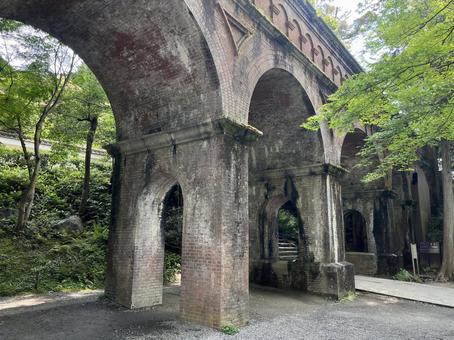 南禅寺　水路閣 水路閣,南禅寺,寺院の写真素材