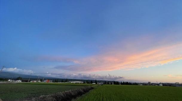 夕焼け 夕焼けの写真