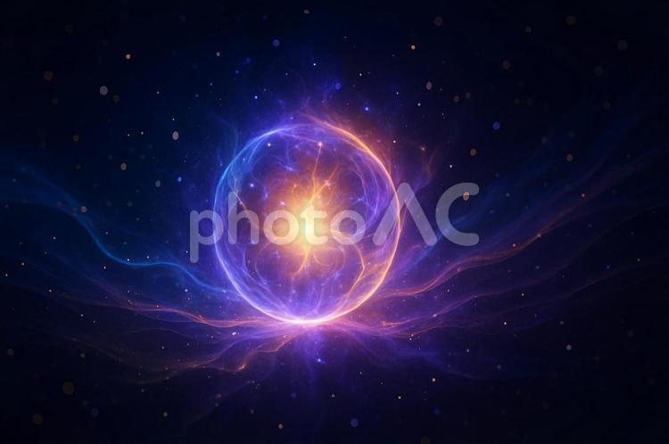 宇宙エネルギーの輝き・スピリチュアル・魂 宇宙エネルギー,スピリチュアル,魂の写真素材