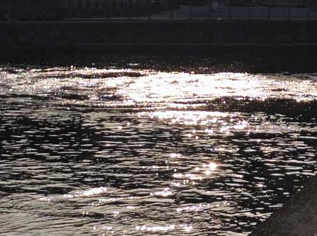 Sparkling water surface, JPG
