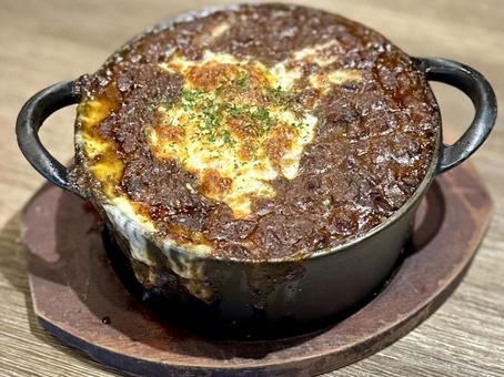 溶岩パスタ チーズミート 溶岩パスタ,チーズミート,パスタの写真素材