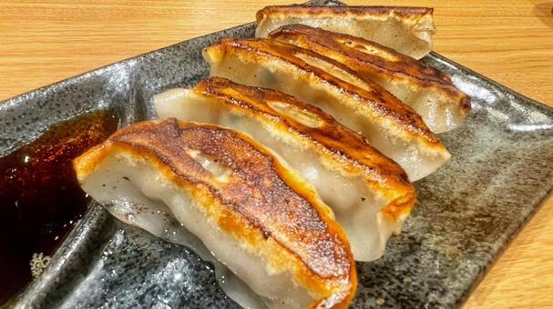 餃子 ギョウザ,餃子,中華の写真素材