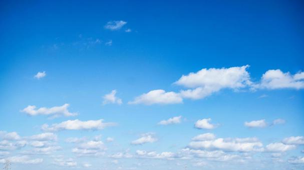青空と白い雲 青空と白い雲 空,青空,雲の写真素材