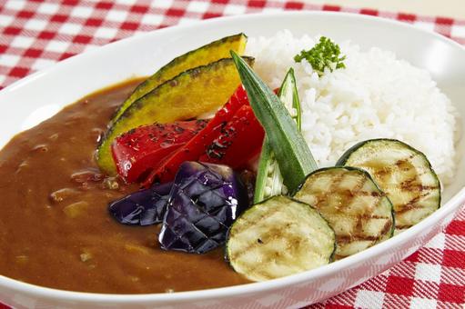 夏野菜カレー 夏野菜カレー 夏野菜カレー,夏野菜,カレーの写真素材