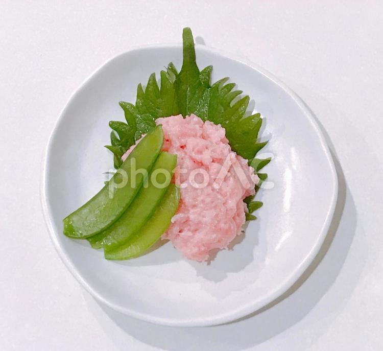 ねぎとろ ねぎとろ,ネギトロ,刺身の写真素材