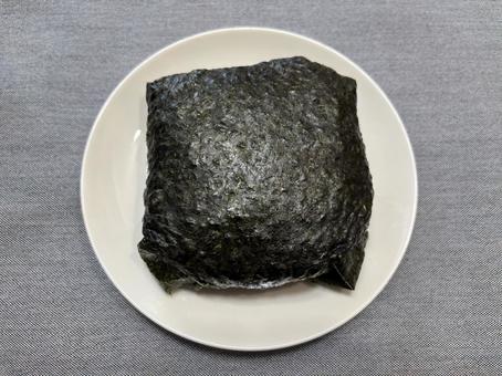 おにぎらず おにぎらず おにぎらず,おにぎり,海苔の写真素材