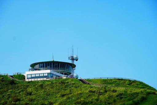 寒風山回転展望台 観光 寒風山回転展望台 観光 寒風山回転展望台,寒風山,秋田の写真素材