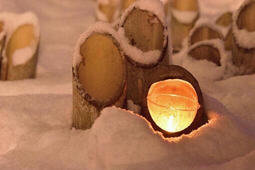 ライトアップの写真