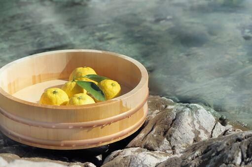 Yuzu nước gian hàng thị trường tắm hình ảnh 2, súp bưởi, gió cửa hàng lu lu, hot springs, JPG