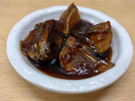 ニンニク唐揚げ4 美味しい,にんにく,大蒜の写真素材