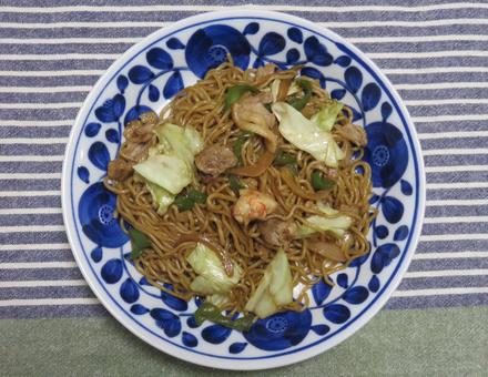 Photo, yakisoba, fried noodles, noodles, 