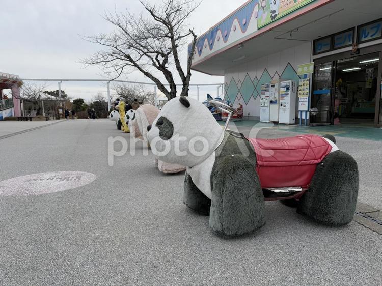 ときわ公園の遊具 経年,錆,古株の写真素材