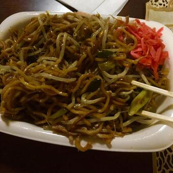 パリパリ焼きそばの写真