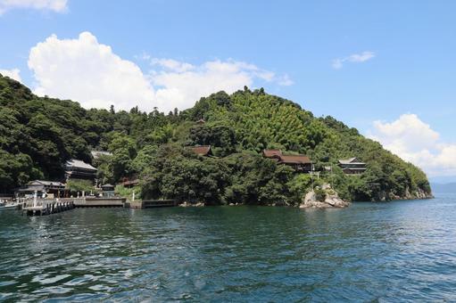 竹生島 竹生島の写真